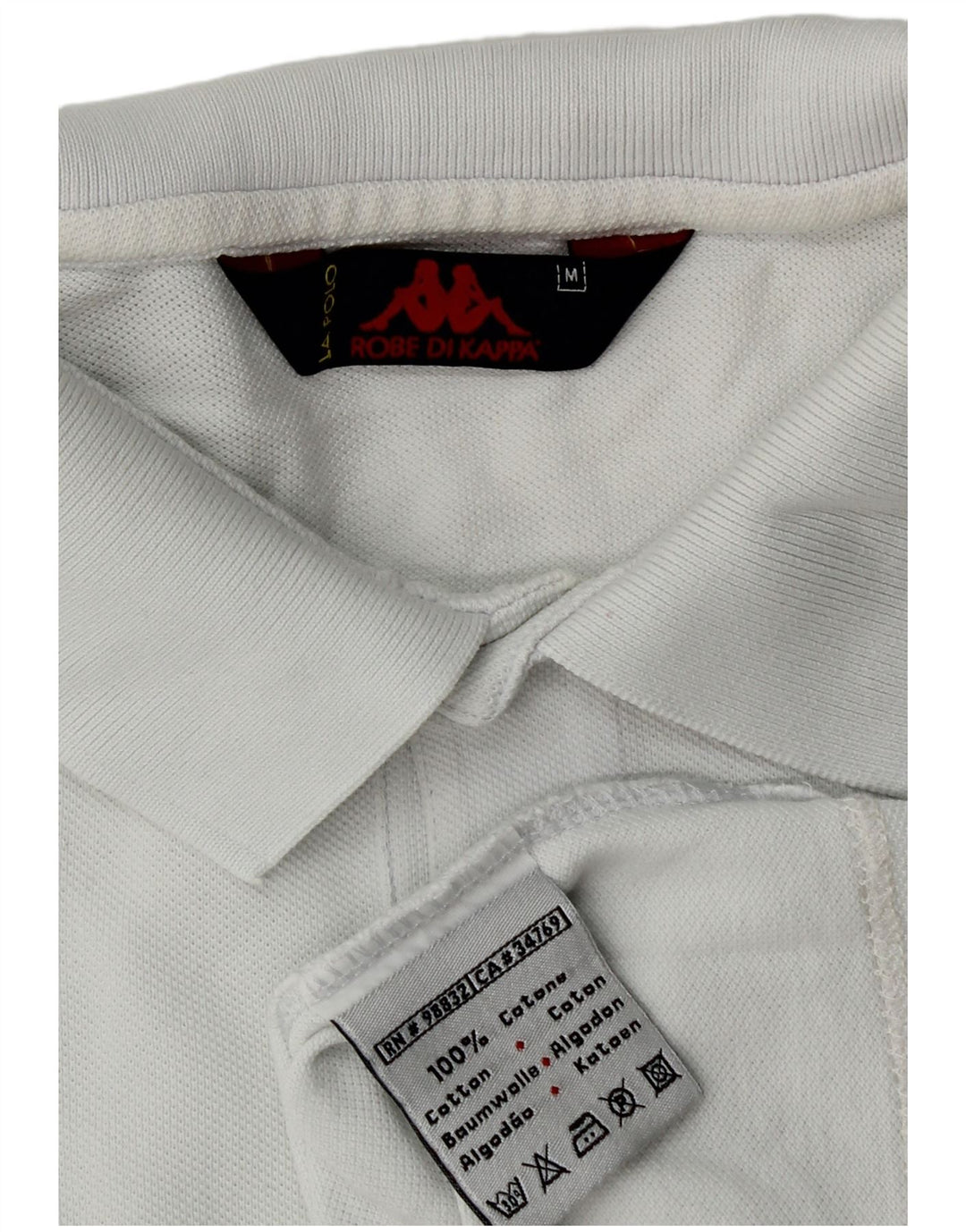 Kappa Polo Homme Bleu Moyen Coton