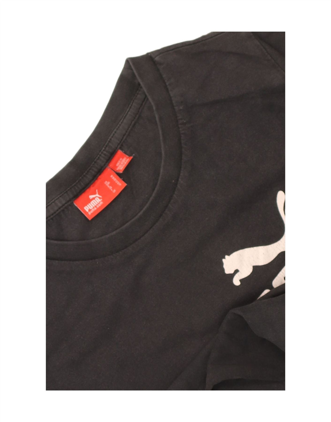 Puma T-Shirt Graphique Garçon 11-12 ans Noir