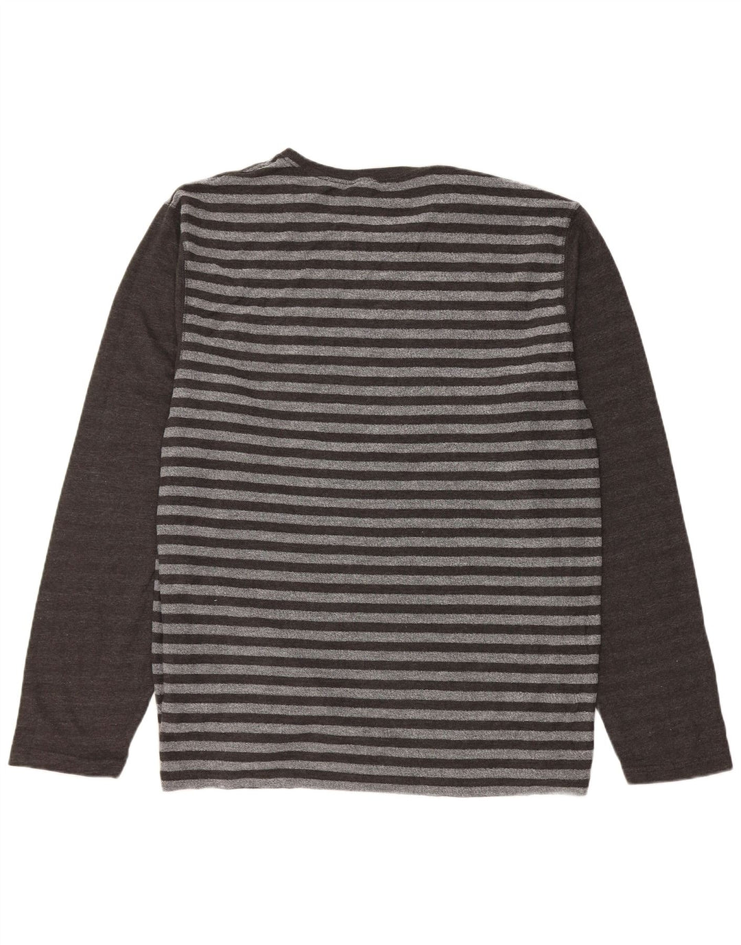 Saltrock Haut Homme Manches Longues XL Gris Rayé Coton