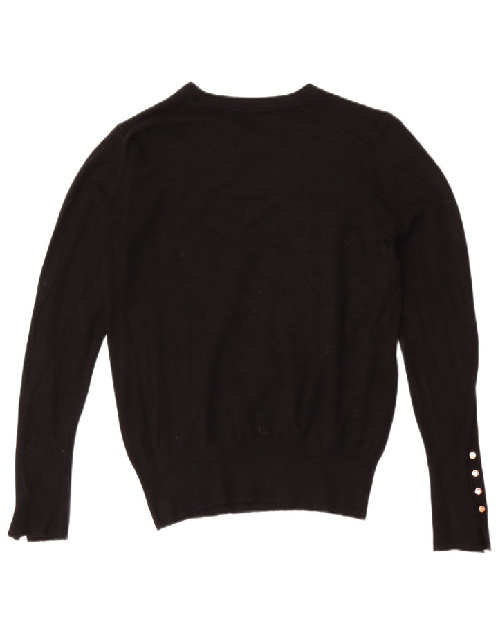 Zara Pull col bateau pour femme UK 12 Noir moyen