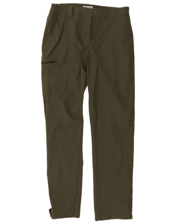 Mountain Warehouse Pantalon cargo de randonnée pour femme UK 12 Medium W30 L31 Kaki