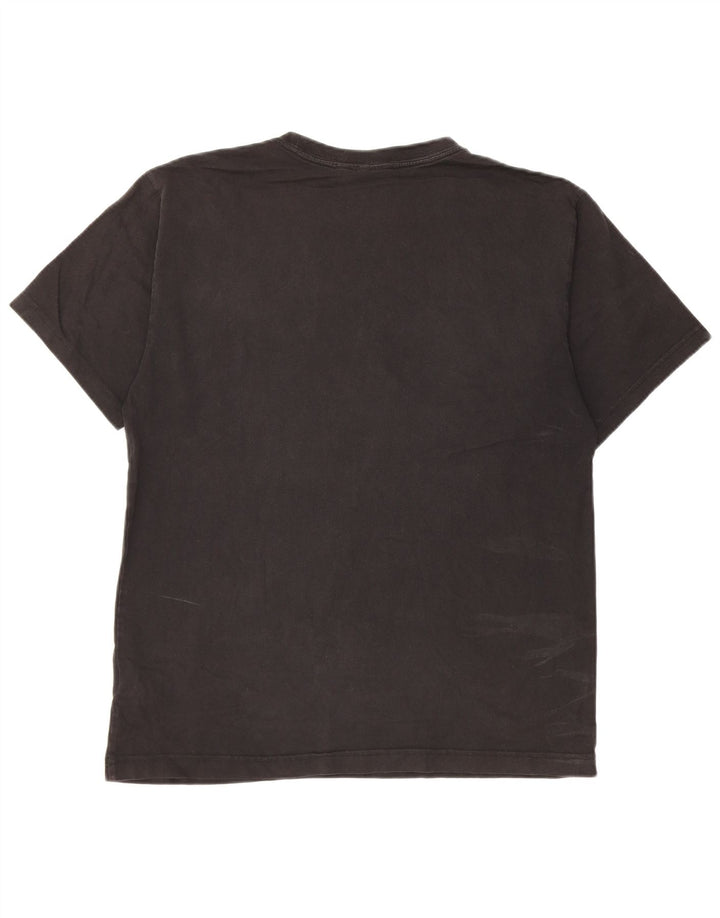 Adidas T-shirt graphique pour homme en coton noir moyen