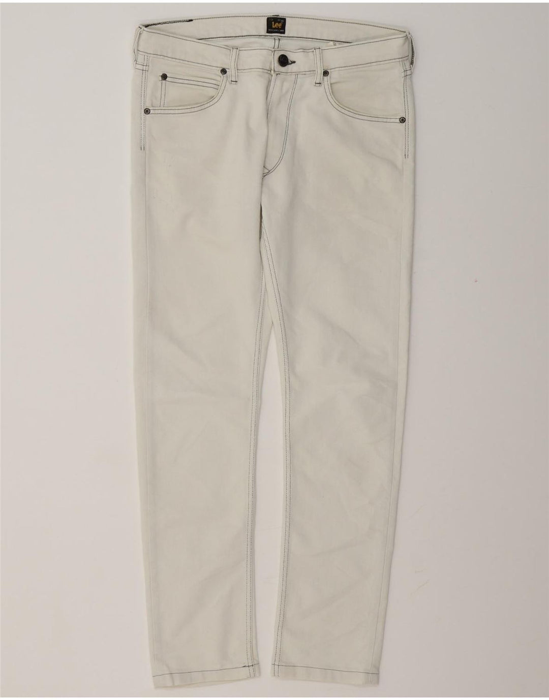 Lee Jean Slim W32 L29 Homme Blanc