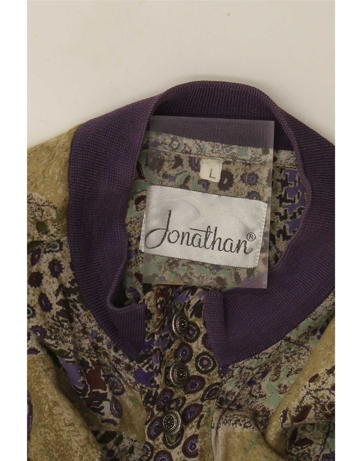 Chemise pull vintage pour hommes grand patchwork multicolore