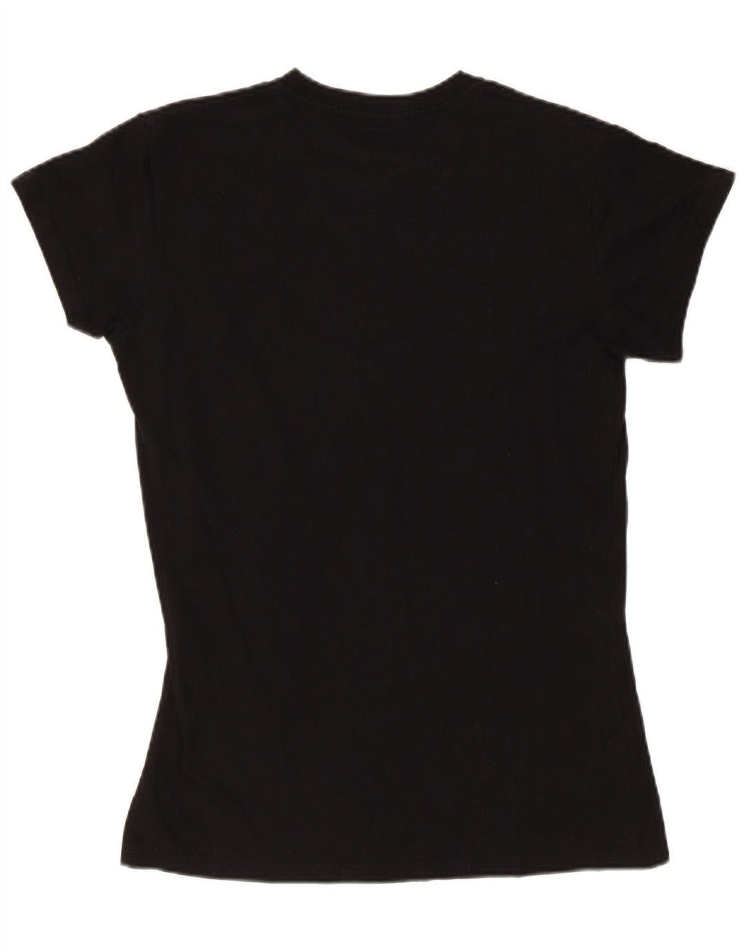 HARD ROCK CAFE T-shirt graphique Vienna pour femme UK 14 Grand coton noir