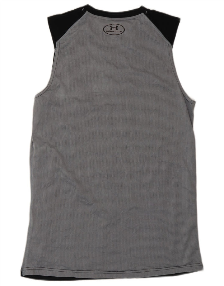 Under Armour Débardeur Heat Gear Homme Petit Noir Polyester Colorblock