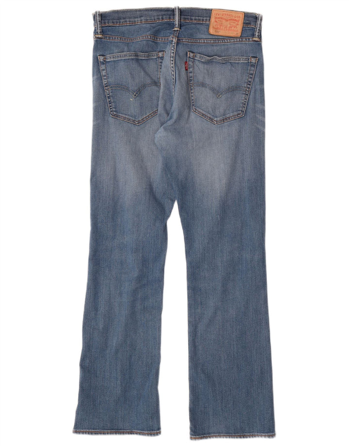 LEVI'S Jean Bootcut 527 Homme W30 L32 Bleu Coton