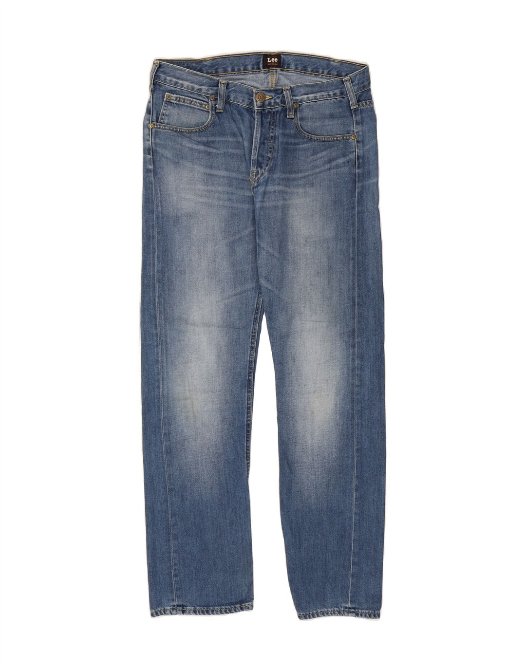 LEE Mens Blake Straight Jeans W31 L32 Blue Cotton Vintage Lee and Second-Hand Lee from Messina Hembry 