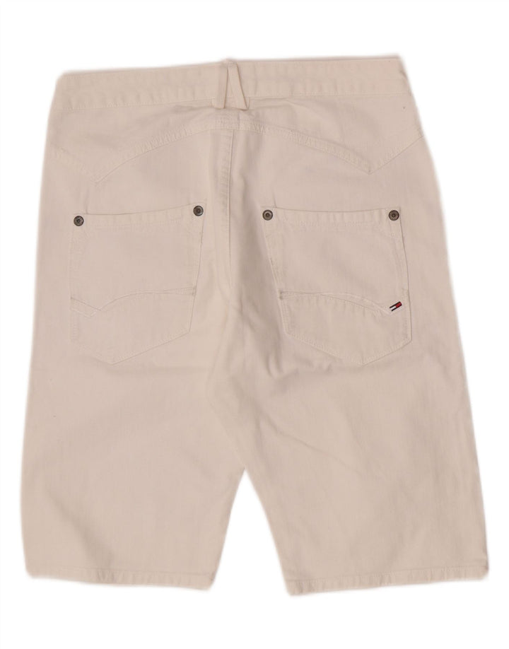 Tommy Hilfiger Short en jean W32 pour homme en coton blanc moyen