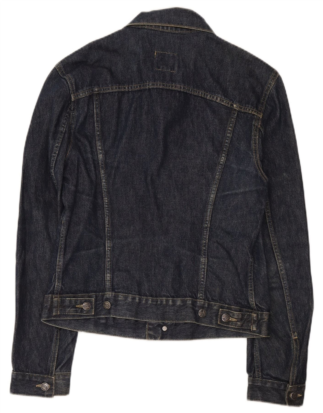 Gas Veste en jean pour femme UK 16 Grand coton bleu marine