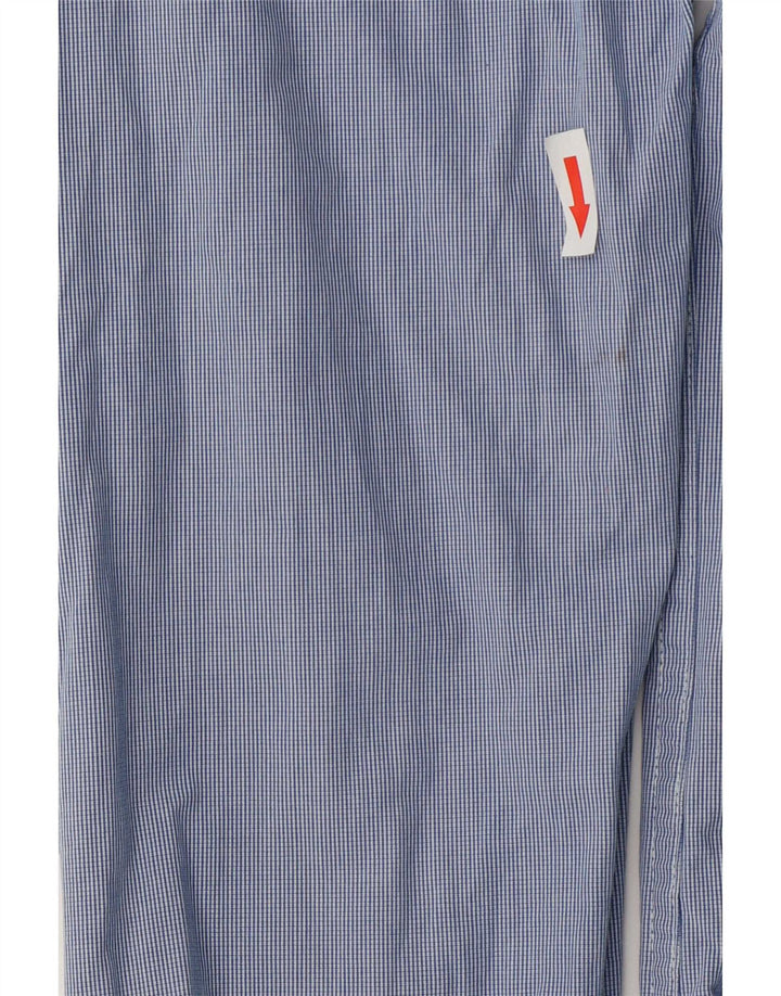 Superdry Chemise Homme Bleu Moyen Carreaux Coton