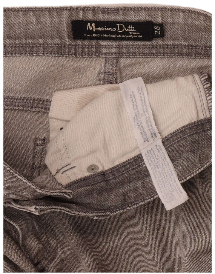 Massimo Dutti Jean skinny femme W28 L33 coton gris