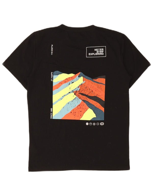 The North Face T-shirt graphique pour hommes, petit, en coton noir
