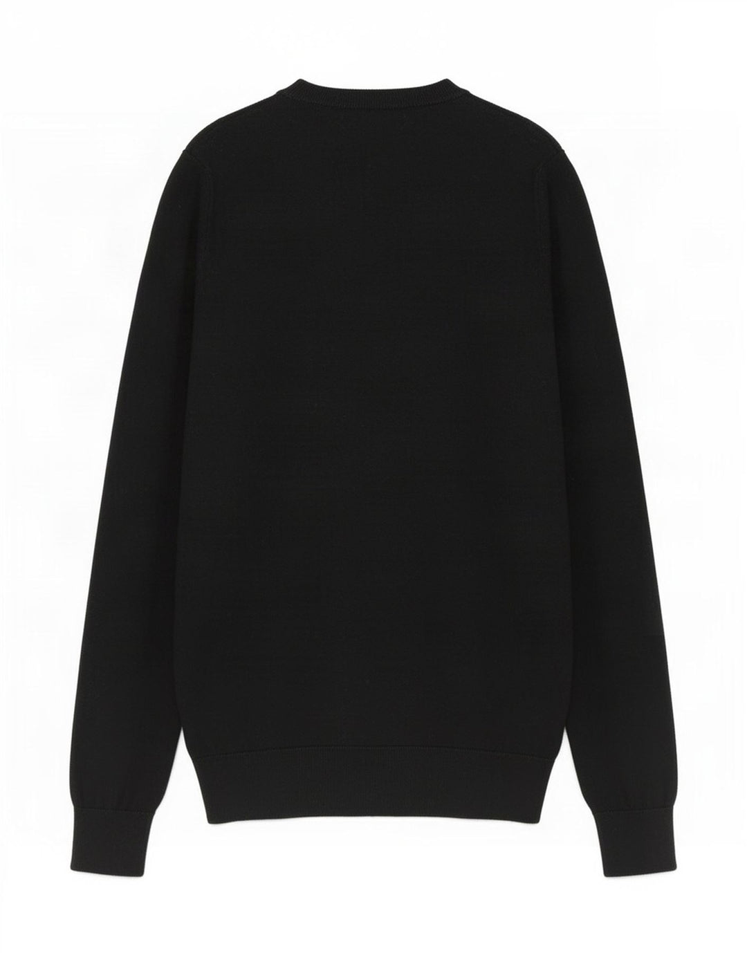 Massimo Dutti Pull col V pour femme UK 10 Petit Noir