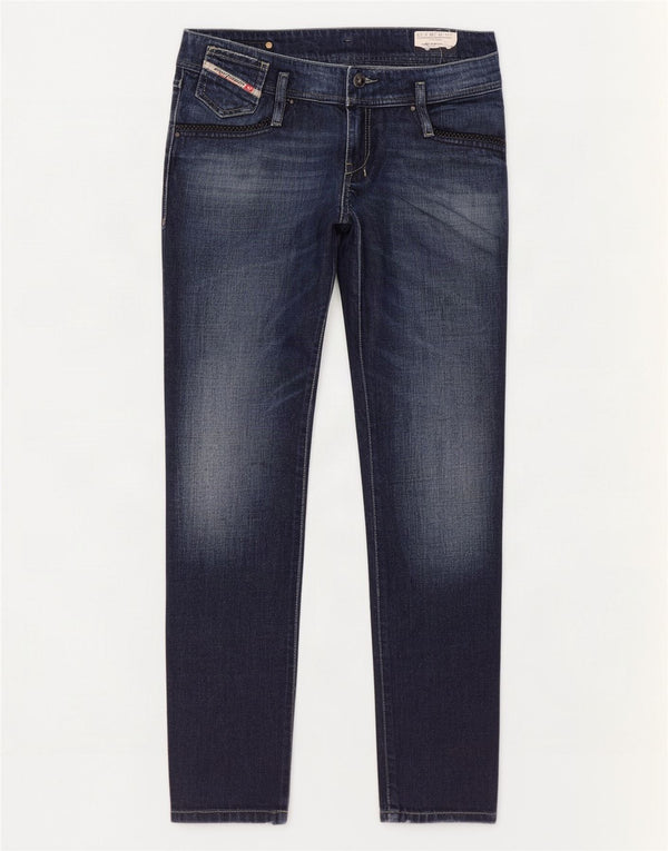Jean Slim Femme Diesel Matic W29 L32 Bleu Marine Coton