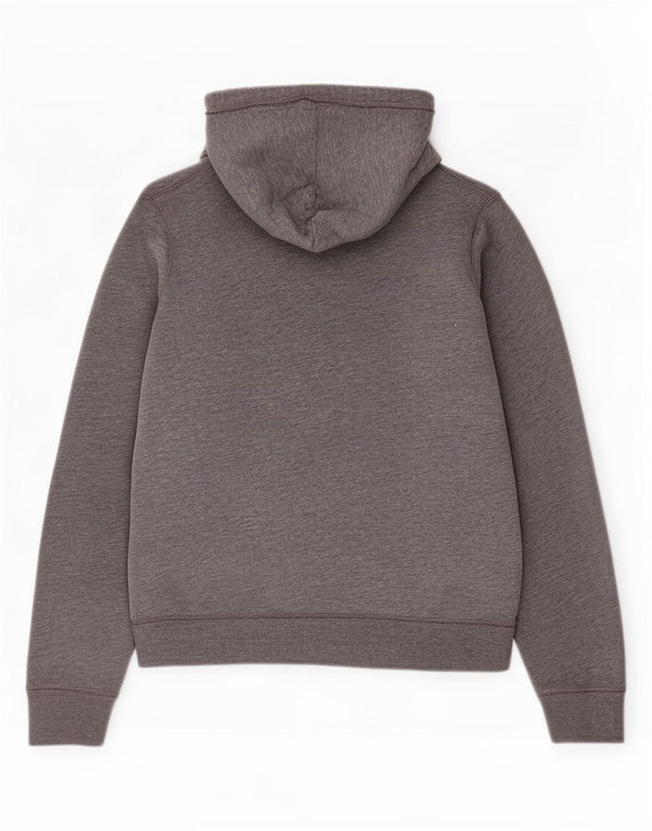 Hollister Pull à capuche graphique pour femme UK 16 Large Gris