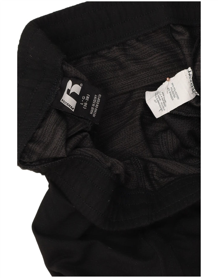 RUSSELL ATHLETIC Pantalon de survêtement pour homme Joggers Large Noir Polyester