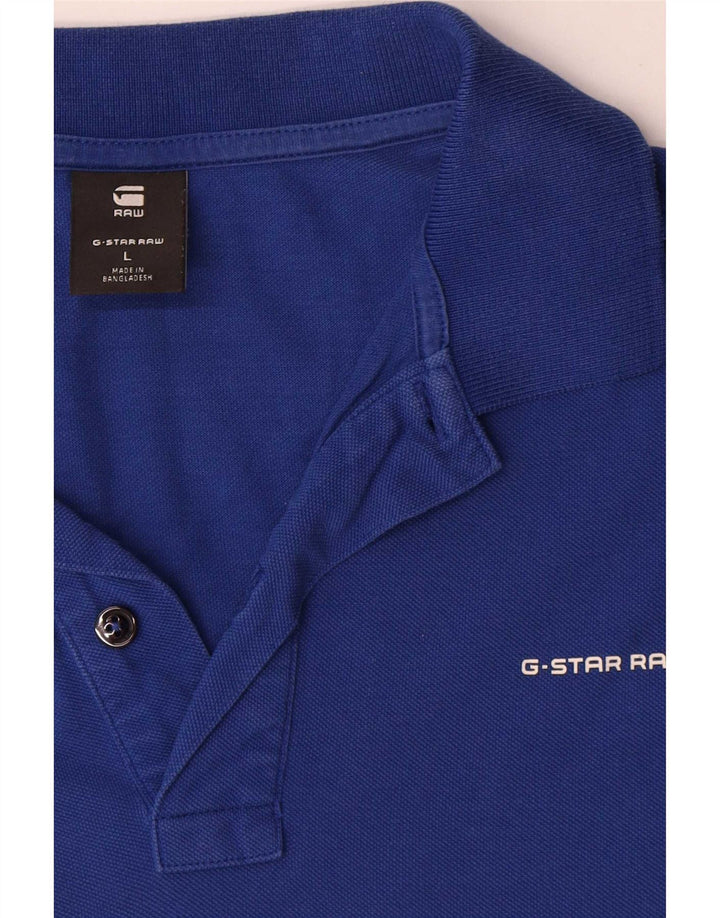 G-Star Polo Raw Homme Grand Bleu Coton