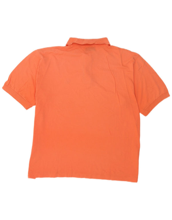 Sergio Tacchini Polo Homme XL Orange Coton