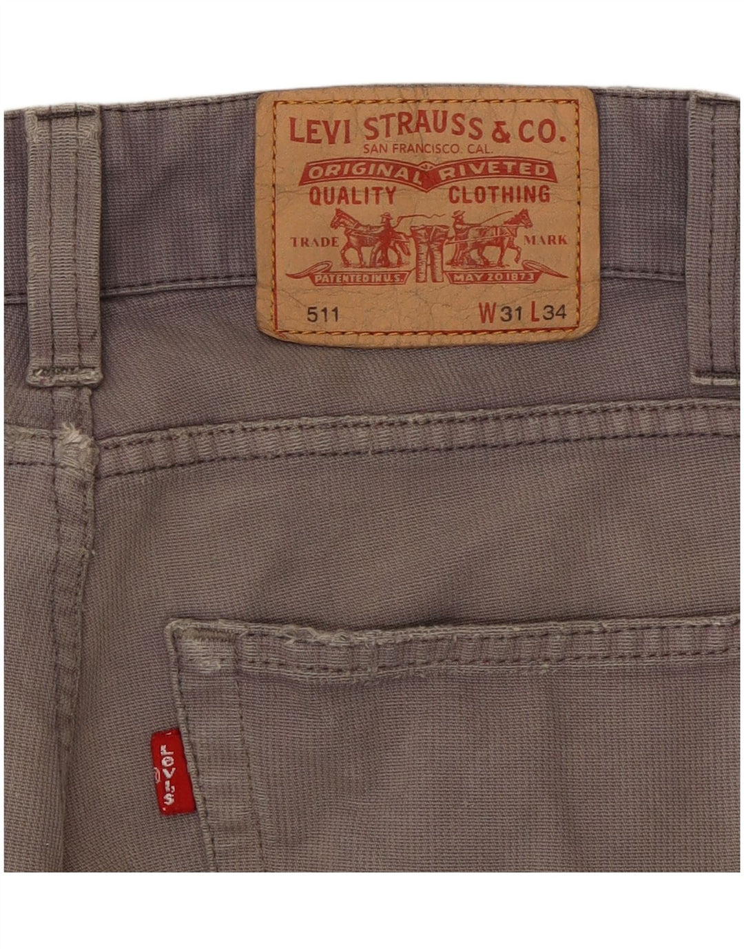 Pantalon décontracté slim femme W31 L32