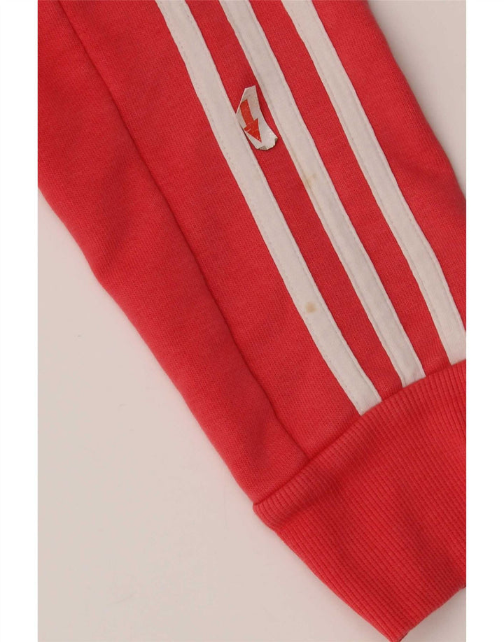 Adidas Climalite Veste de survêtement pour femme UK 12/14 Rouge moyen