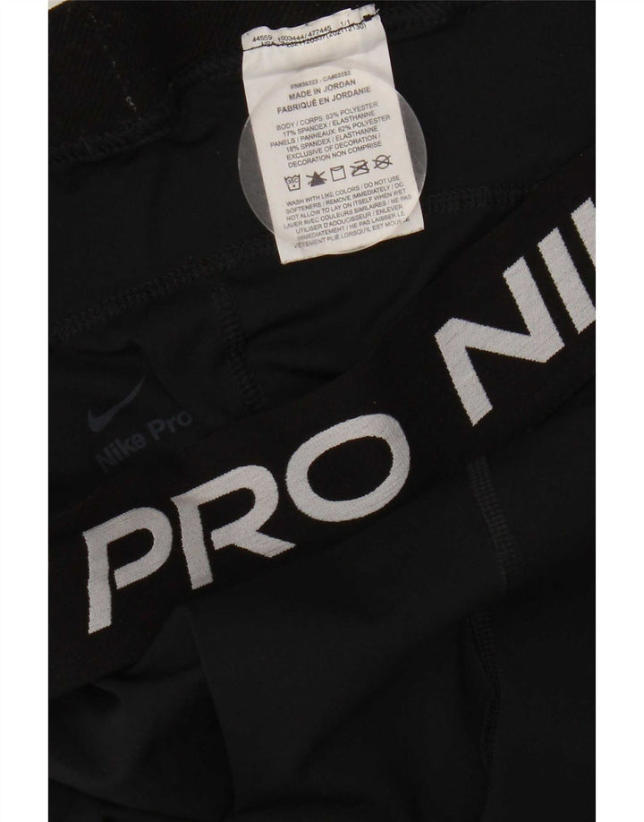 Nike Legging graphique pour femme UK 18 XL Noir Polyester