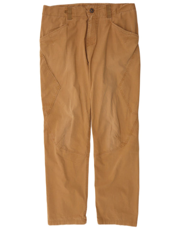 Patagonia Pantalon décontracté droit pour homme W36 L32 Beige Coton
