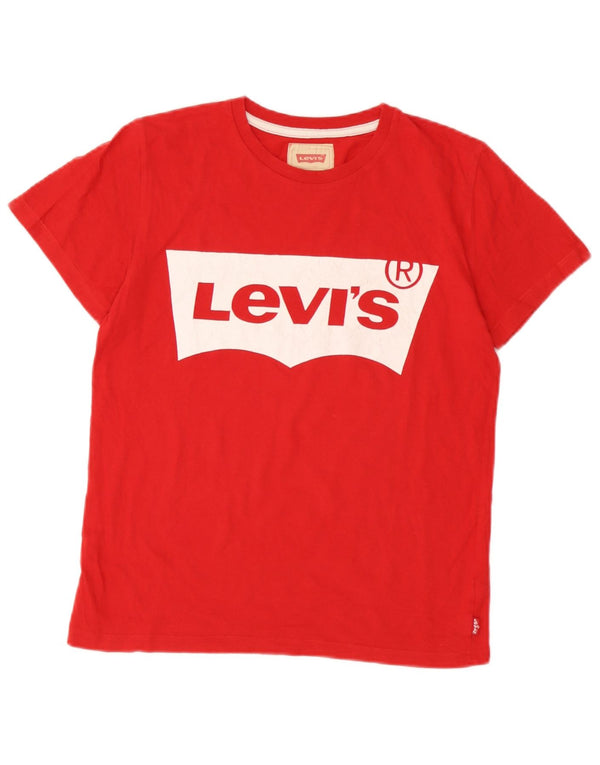 Levi's T-Shirt Graphique Garçon 13-14 ans Rouge