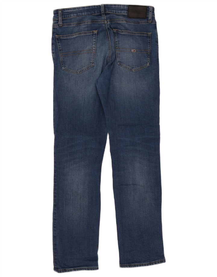Tommy Hilfiger Jean Slim Homme W30 L30 Bleu Coton