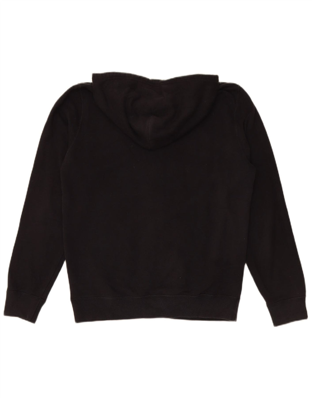 CHAMPION Mens Graphic Zip Hoodie Sweater Medium Black