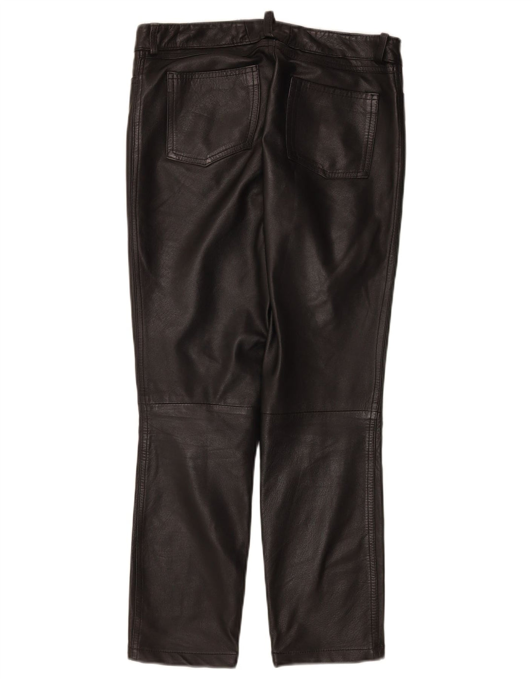 Zen Pantalon en cuir pour femme EU 38 Medium W28 L26 Cuir noir
