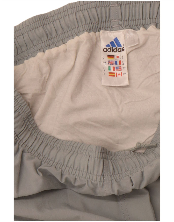 ADIDAS Short de Sport Homme Gris Moyen Polyester