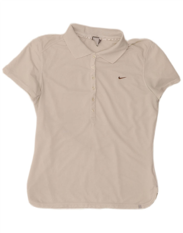 Nike Polo Femme UK 14/16 Grand Blanc