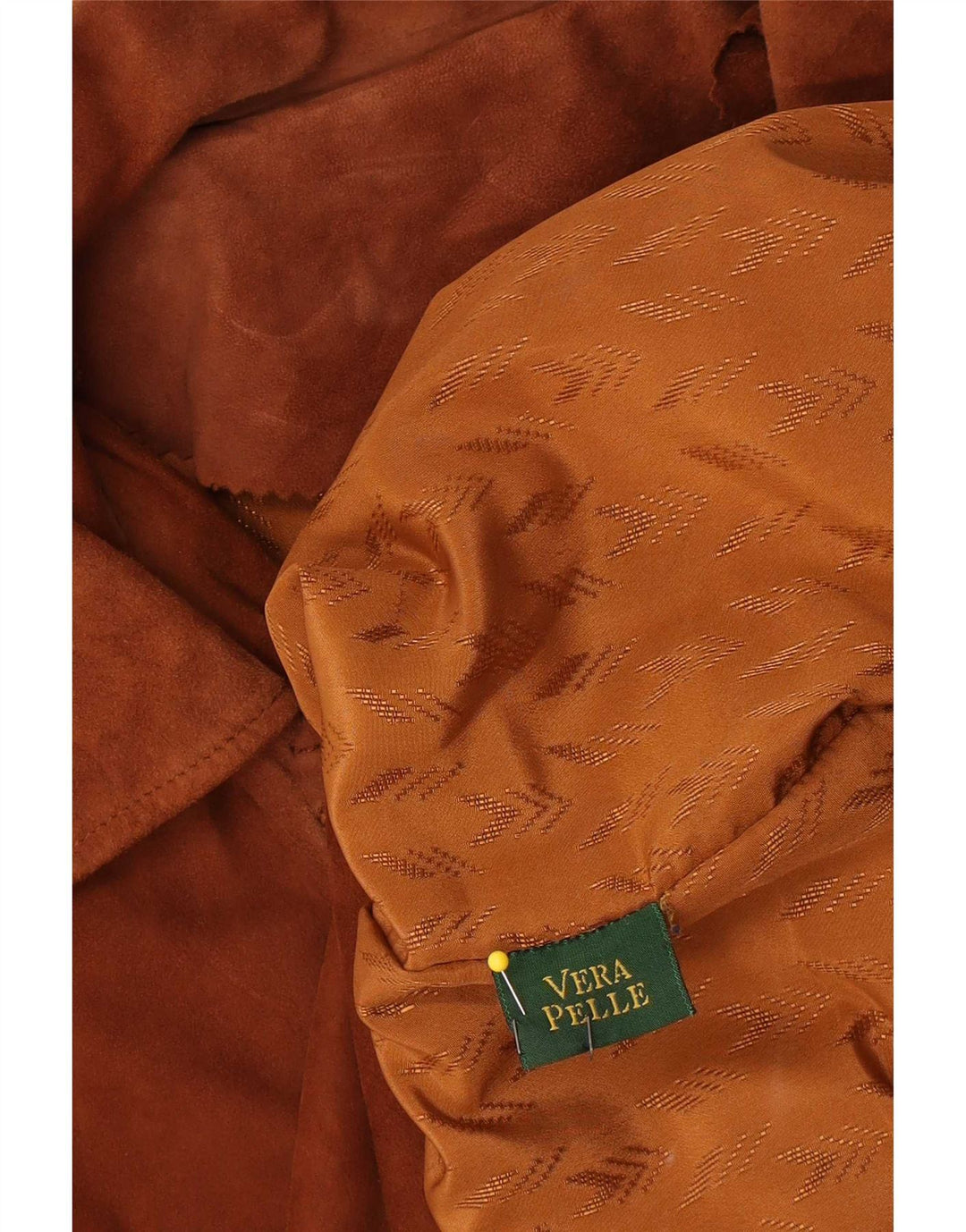 Veste en daim femme vintage UK 18 XL Cuir Marron