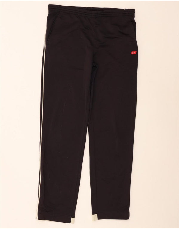 Nike Pantalon de survêtement fille 13-14 ans XL Noir Colourblock Polyester