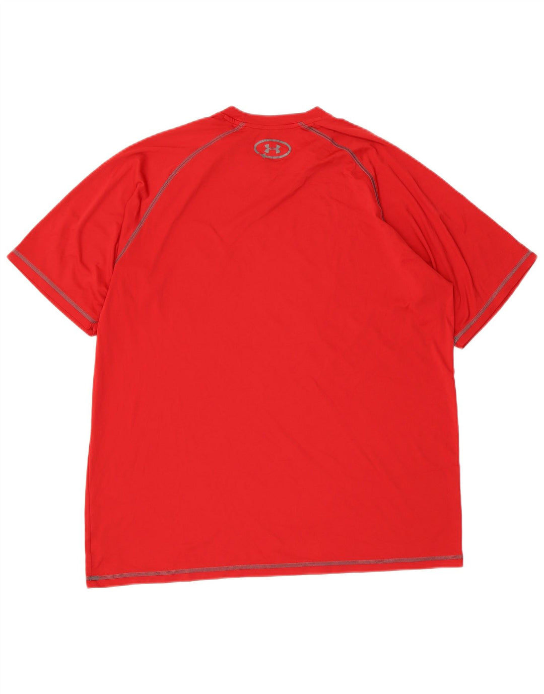UNDER ARMOUR T-shirt Heat Gear pour hommes, grand rouge, en polyester