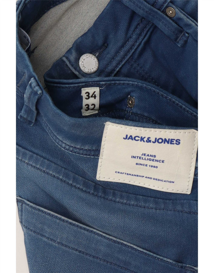 Jack & Jones Jean Droit Tim Homme W34 L32 Bleu