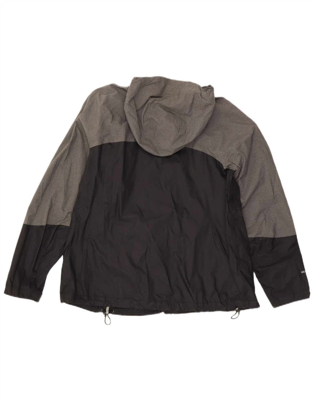 EDDIE BAUER Veste de pluie Weather Edge pour femme UK 20 2XL Noir Colourblock