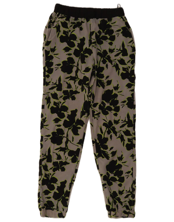 Topshop Pantalon de jogging décontracté pour femme UK 8 Small W28 L27 Gris Floral