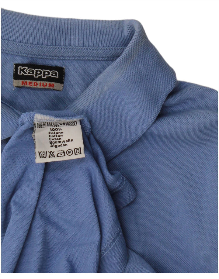 Kappa Polo Homme Bleu Moyen Coton