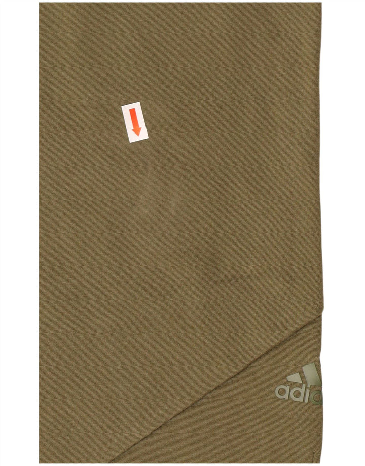 ADIDAS Pantalon de survêtement pour homme Large Kaki Rayonne