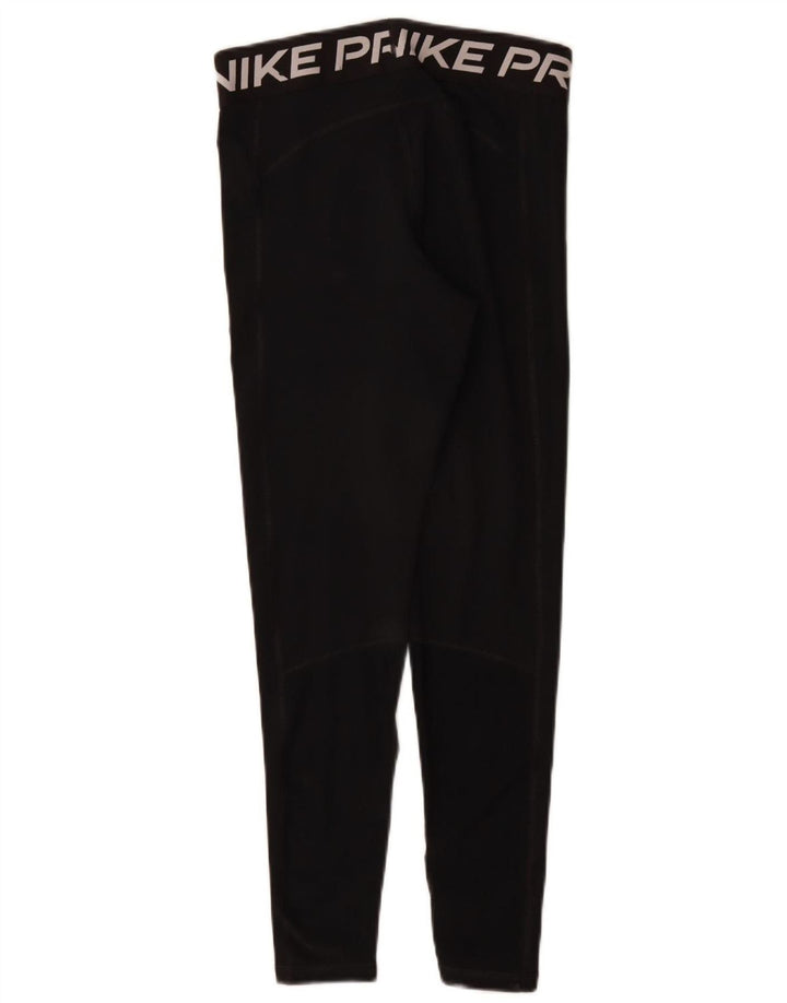 Nike Legging graphique Dri Fit pour femme UK 12 Noir moyen