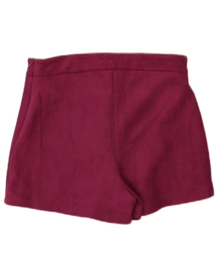 Zara Short décontracté pour femme Petit W26 Rose Polyester