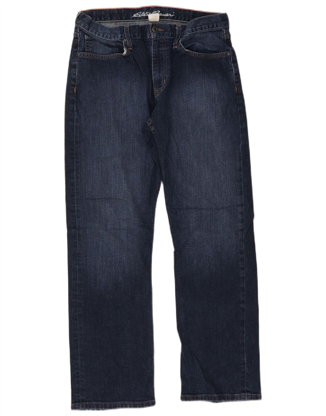 Eddie Bauer Jean droit homme W32 L30 bleu coton