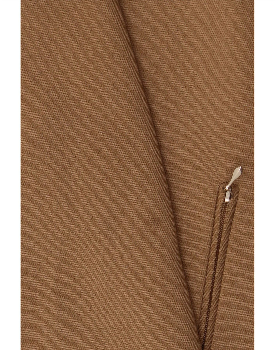 VINTAGE Veste Blazer Femme IT 48 XL Marron Polyester