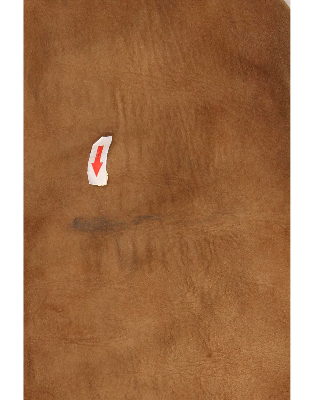 veste en peau de mouton vintage pour hommes UK 38 Brun moyen