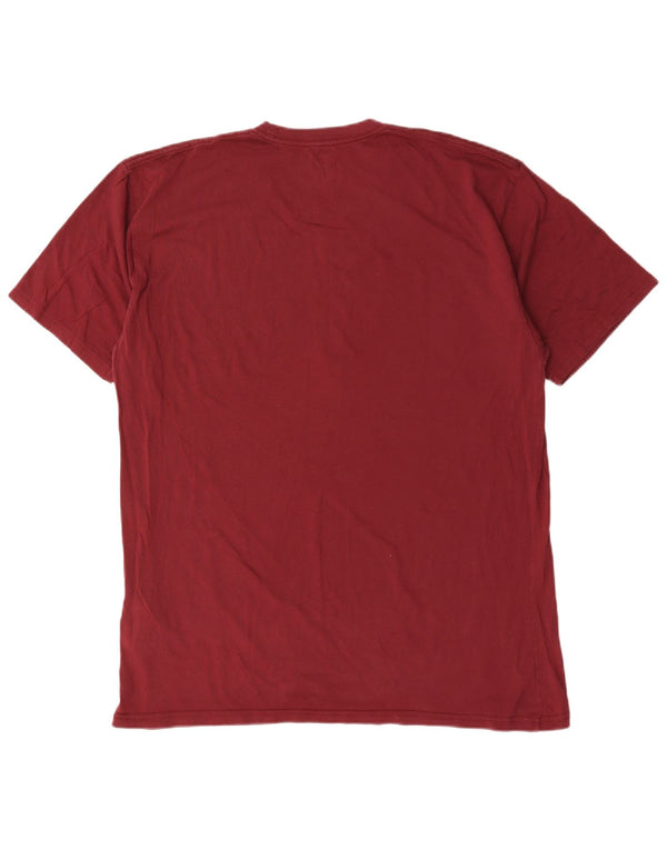 Vans T-shirt graphique coupe classique pour homme XL en coton bordeaux