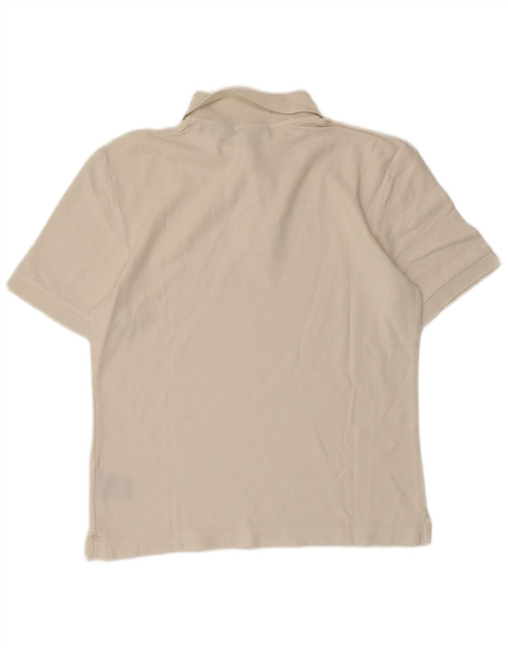 FILA Polo Homme Petit Blanc Cassé