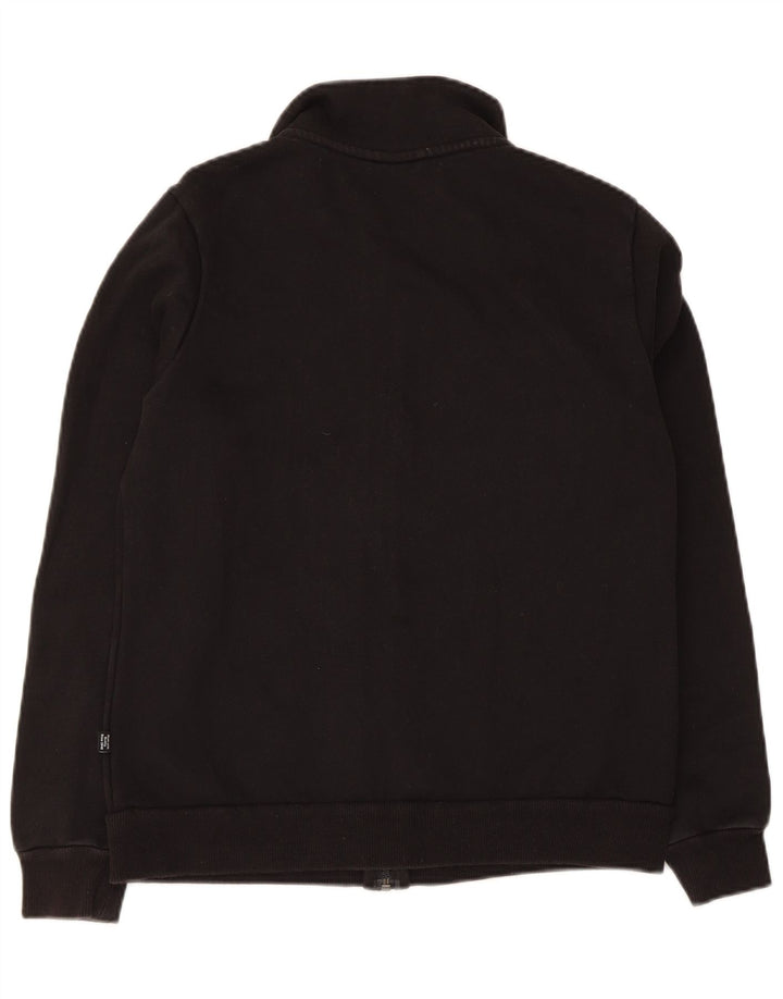 Adidas Veste de survêtement pour femme UK 14 en coton noir moyen