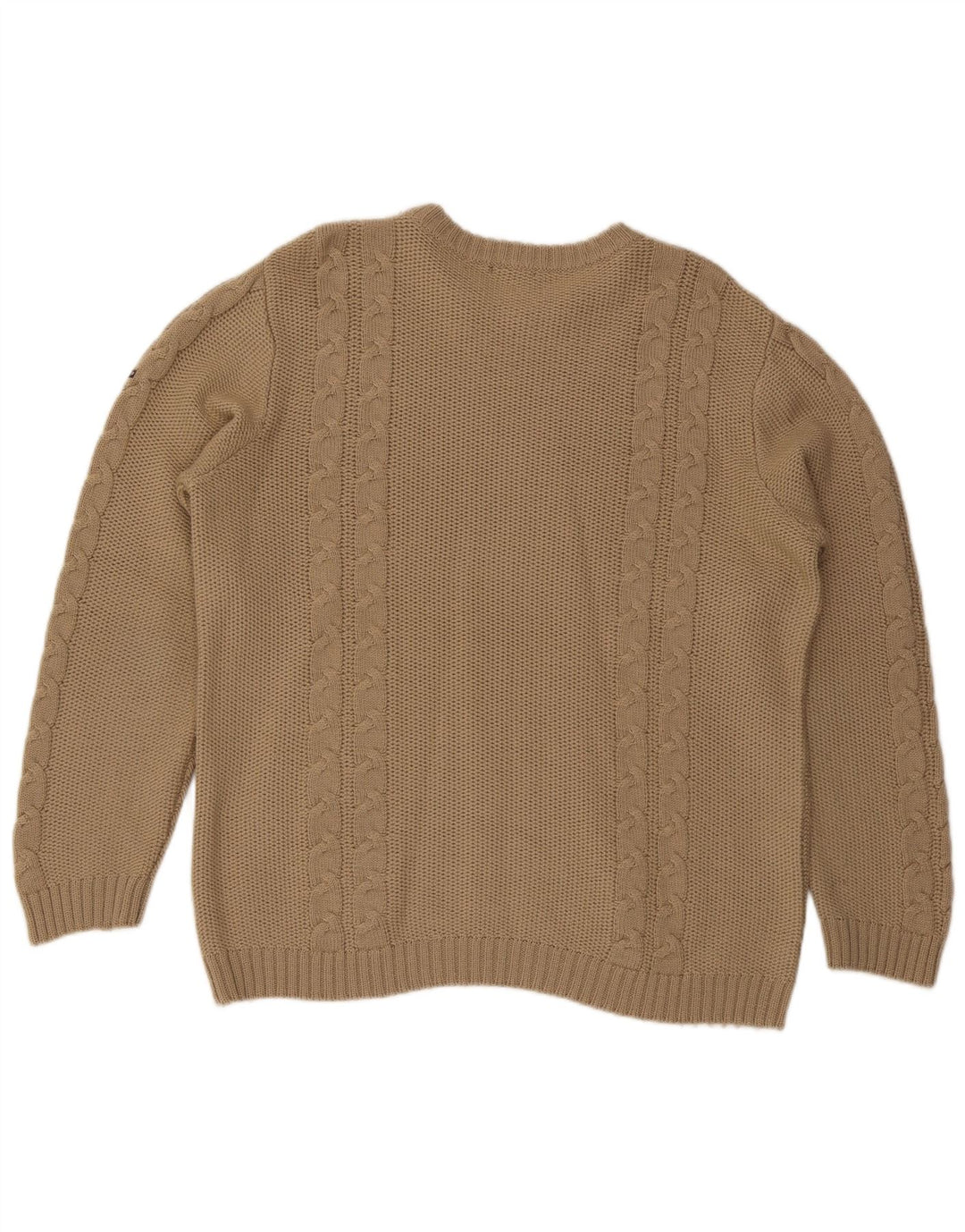 Canadiens Pull col bateau homme XL laine beige